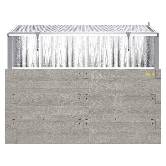 Juwel Hochbeet Timber (1.260 x 650 x 200 mm, Kunststoff)