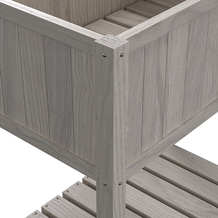 Butenkist Huerto Geseke (75 x 45 x 85 cm, Madera, Gris) | BAUHAUS
