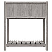 Butenkist Huerto Geseke (75 x 45 x 85 cm, Madera, Gris) | BAUHAUS