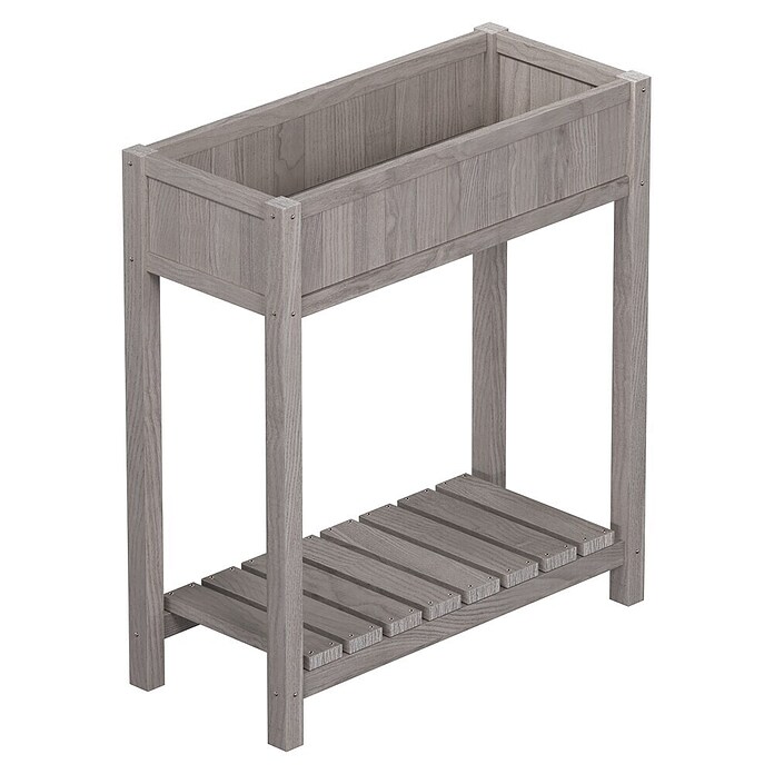 Butenkist Hochbeet Dete (75 x 28 x 85 cm, Holz, Warm Grey) | BAUHAUS