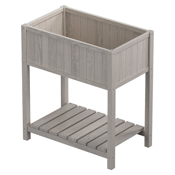 Butenkist Huerto Geseke (75 x 45 x 85 cm, Madera, Gris) | BAUHAUS