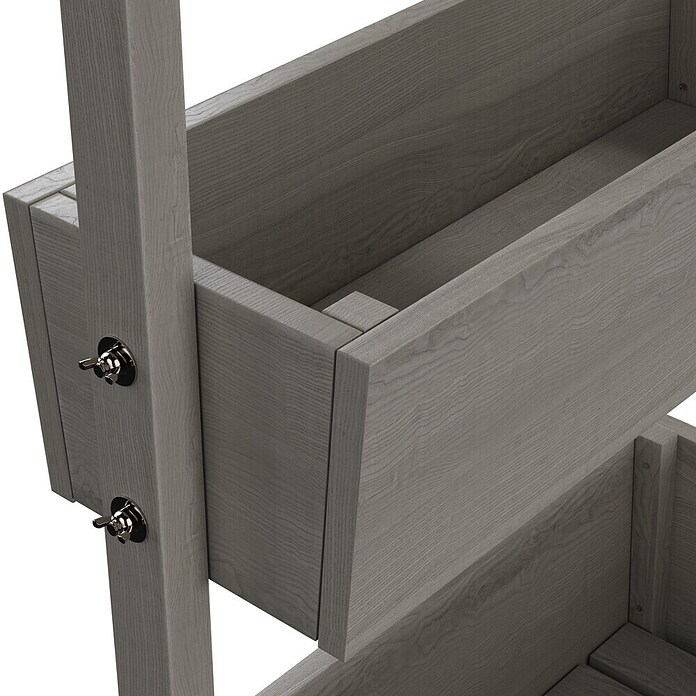 Butenkist Huerto Freyja (76 x 43 x 120 cm, Madera, Gris) | BAUHAUS