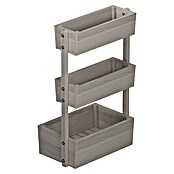 Butenkist Huerto Freyja (76 x 43 x 120 cm, Madera, Gris) | BAUHAUS