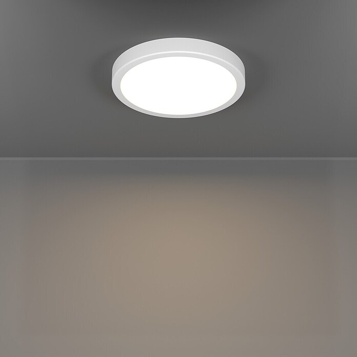 Eglo connect.z Okrogel LED panel Fueva 6-Z  (Ø x V: 28 x 2,5 cm, Barva ohišja: Bela, Barva svetlobe: RGBW) | Pametne stropne svetilke | Pametna stropna svetila | Smart Home svetila | Smart Home razsvetljava | Smart Home | Elektro in svetila | Izdelki | BAUHAUS