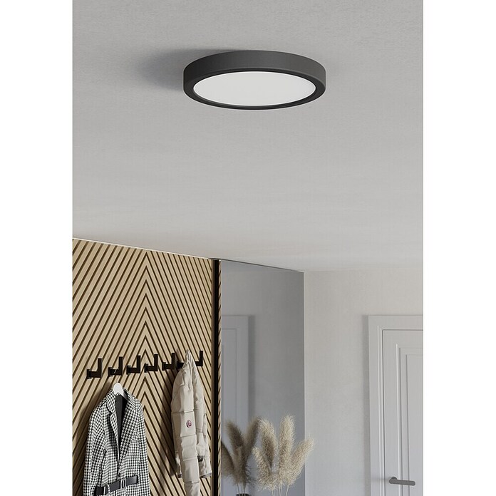 Eglo connect.z Okrogel LED panel Fueva 6-Z  (11,2 W, Ø x V: 21 x 2,5 cm, Barva svetlobe: RGBW) | 3016 - Deckenleuchte | CACB - Deckenleuchten | CAC - Indoorleuchten | CA - Beleuchtung | C - Elektro | BAUHAUS