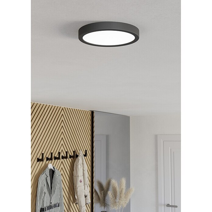 Eglo connect.z Okrogel LED panel Fueva 6-Z  (11,2 W, Ø x V: 21 x 2,5 cm, Barva svetlobe: RGBW) | 3016 - Deckenleuchte | CACB - Deckenleuchten | CAC - Indoorleuchten | CA - Beleuchtung | C - Elektro | BAUHAUS