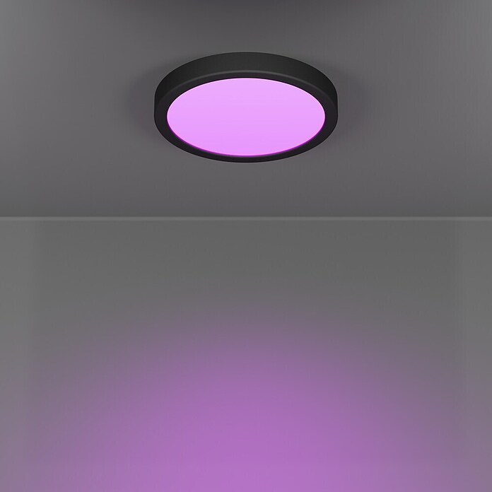 Eglo connect.z Okrogel LED panel Fueva 6-Z  (11,2 W, Ø x V: 21 x 2,5 cm, Barva svetlobe: RGBW) | 3016 - Deckenleuchte | CACB - Deckenleuchten | CAC - Indoorleuchten | CA - Beleuchtung | C - Elektro | BAUHAUS