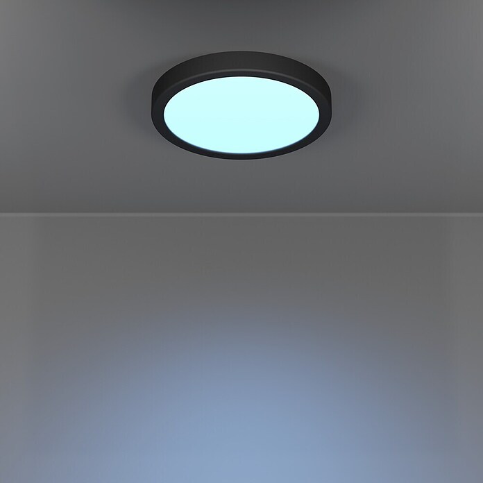 Eglo connect.z Okrogel LED panel Fueva 6-Z  (11,2 W, Ø x V: 21 x 2,5 cm, Barva svetlobe: RGBW) | 3016 - Deckenleuchte | CACB - Deckenleuchten | CAC - Indoorleuchten | CA - Beleuchtung | C - Elektro | BAUHAUS