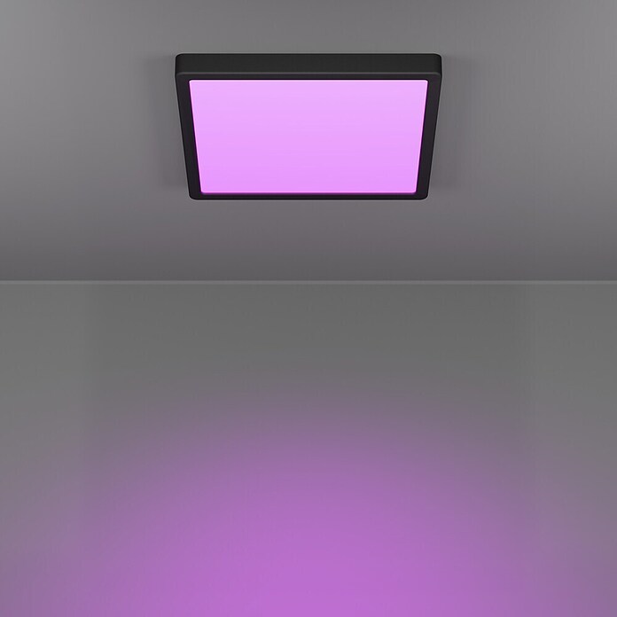 Eglo connect.z Okrogel LED panel Fueva 6-Z  (11,2 W, Ø x V: 21 x 2,5 cm, Barva svetlobe: RGBW) | 3016 - Deckenleuchte | CACB - Deckenleuchten | CAC - Indoorleuchten | CA - Beleuchtung | C - Elektro | BAUHAUS