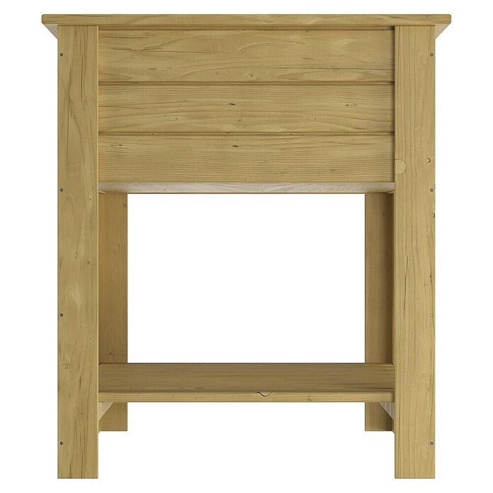 Hochbeet (L x B x H: 80 x 110 x 90 cm, Holz, Braun) | BAUHAUS