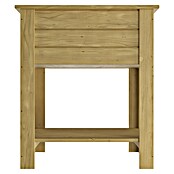 Hochbeet (L x B x H: 80 x 110 x 90 cm, Holz, Braun) | BAUHAUS