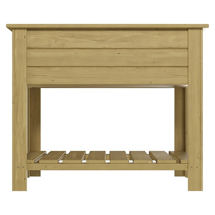 Hochbeet (L x B x H: 80 x 110 x 90 cm, Holz, Braun) | BAUHAUS