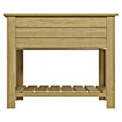 Hochbeet (L x B x H: 80 x 110 x 90 cm, Holz, Braun) | BAUHAUS