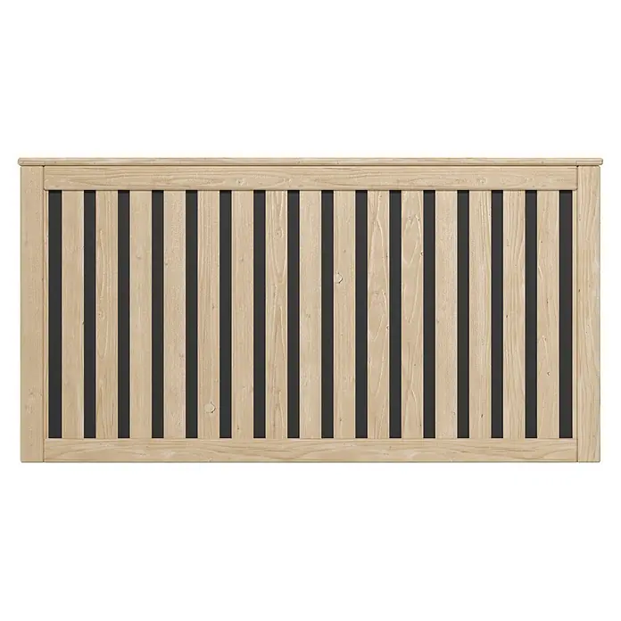 Hochbeet Malmö - 150 x 75 x 79 cm, Holz, Kesseldruckimprägniert - Leichte Holzlamellenwand mit Rahmen.