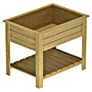 Hochbeet (L x B x H: 80 x 110 x 90 cm, Holz, Braun) | BAUHAUS