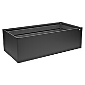 Biohort Hochbeet 2 x 1 midi (L x B x H: 103,1 x 201,6 x 61 cm, Stahl, Dunkelgrau Metallic) | BAUHAUS