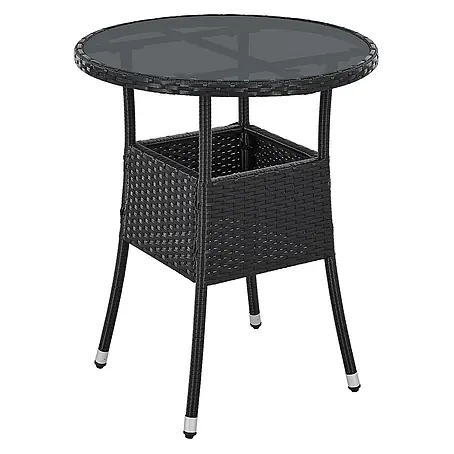 Juskys  Gartentisch rund Yoro