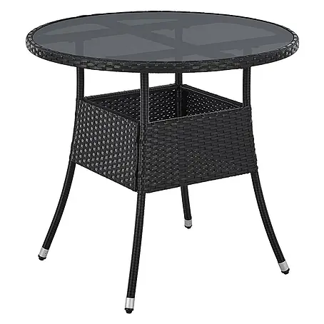 Juskys  Gartentisch rund Yoro