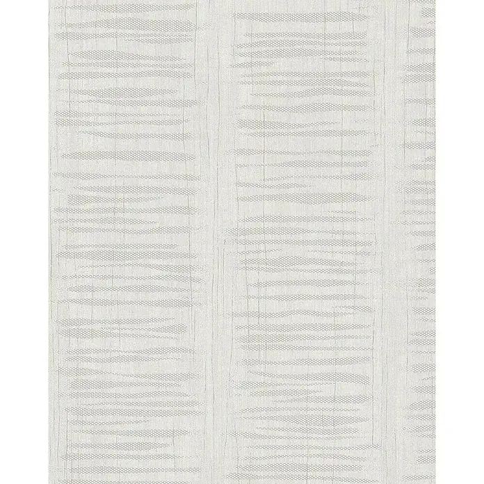 Marburg Nabucco Vliestapete Masala - Beige/Grau, Streifen, 10,05 x 0,53 m - Graue Tapete mit einem Muster aus horizontalen Linien und vertikalen Texturen, die eine subtile und elegante Wandgestaltung ermöglicht.