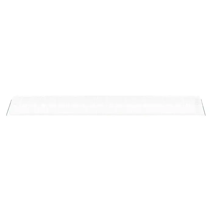 Furnicato Gewächshaus - 20 x 3 cm, Material Seitenwand: Kunststoff, 38 mm, Grau - Längliche, durchsichtige Kunststoffabdeckung für ein Mini-Gewächshaus oder zur Pflanzenanzucht.
