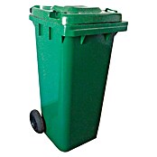 Mülltonne mit Deckel (Grün, 50 l, Kunststoff)