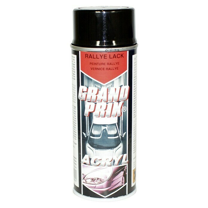 Dupli-Color Acryl-Lackspray Grand Prix  (Schwarz, Glänzend, 400 ml)