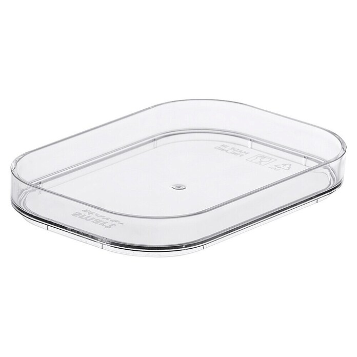 SmartStore Deckel Compact (L x B x H: 14,5 x 10 x 2 cm, Kunststoff, Transparent)