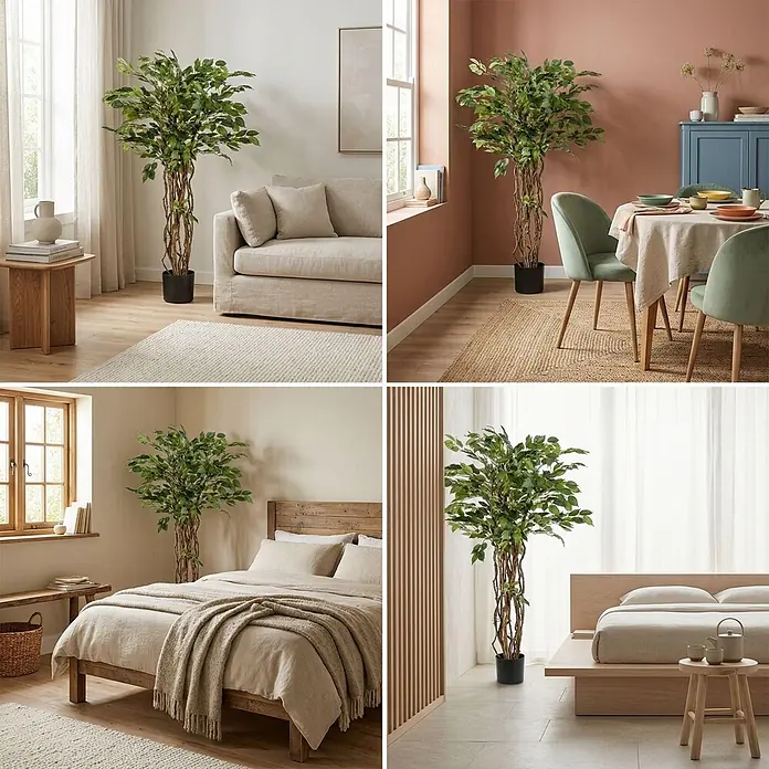 Florora Kunstpflanze Ficus Liana online kaufen bei BAUHAUS