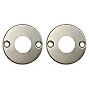 DRÜCKERROSETTE RUND2 ST. ALU F2