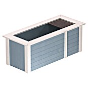 Weka Profi-Hochbeet (Mit Stauraum, 205 x 79 x 81 cm, Grau)
