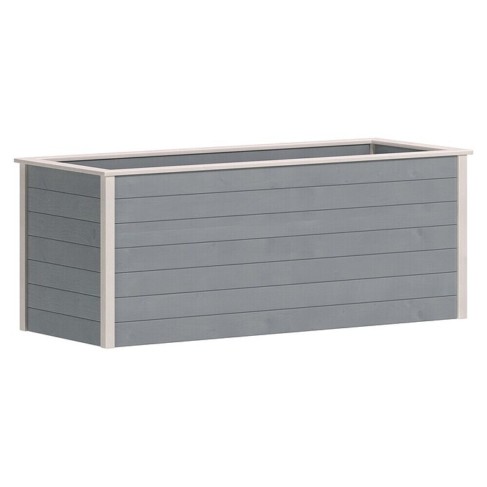 Weka Profi-Hochbeet (205 x 80 x 81 cm, Fichte, Grau)
