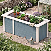 Weka Profi-Hochbeet (Mit Stauraum, 205 x 79 x 81 cm, Grau)