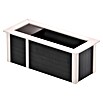 Weka Profi-Hochbeet (Mit Stauraum, 205 x 79 x 81 cm, Anthrazit)