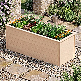Weka Hochbeet C (205 x 80 x 81 cm, Holz, Natur)