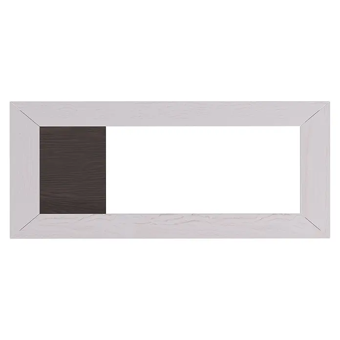 Weka Hochbeet - 205 x 79 x 81 cm, Holz, Schwedenrot/Weiß - Heller Holzrahmen mit dunkelbraunem Akzent.