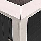 Weka Profi-Hochbeet (Mit Stauraum, 205 x 79 x 81 cm, Anthrazit)