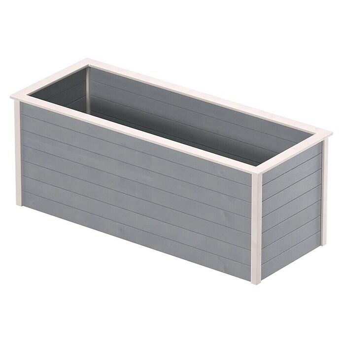 Weka Profi-Hochbeet (205 x 80 x 81 cm, Fichte, Grau)