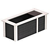 Weka Profi-Hochbeet (Mit Stauraum, 205 x 79 x 81 cm, Anthrazit)