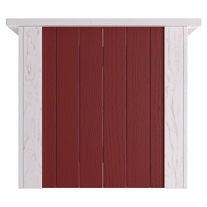 Weka Profi-Hochbeet (Mit Stauraum, 205 x 79 x 81 cm, Schwedenrot)
