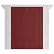 Weka Profi-Hochbeet (Mit Stauraum, 205 x 79 x 81 cm, Schwedenrot)