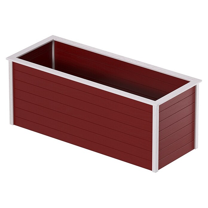 Weka Profi-Hochbeet (205 x 80 x 81 cm, Fichte, Schwedenrot)