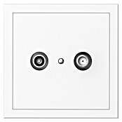 Commel Antenska vtičnica TV/SAT Adria  (Bela, Plastika, Podometna montaža) | 3211 - Markenschalter innen UP | CBCA - Markenschalter | CBC - Schalterserien | CB - Elektroinstallation | C - Elektro | BAUHAUS