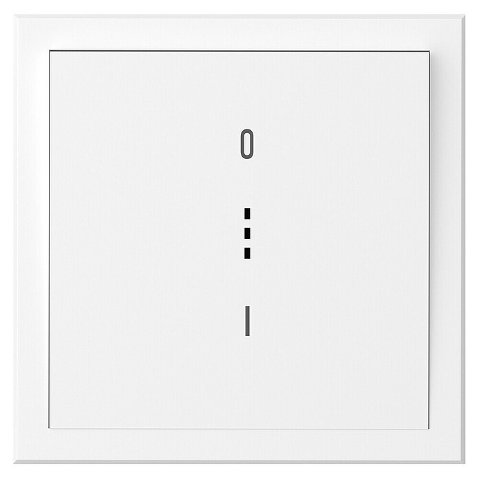 Commel Krmilno stikalo z indikatorjem Adria  (Bela, Podometna montaža, 16 A) | 3211 - Markenschalter innen UP | CBCA - Markenschalter | CBC - Schalterserien | CB - Elektroinstallation | C - Elektro | BAUHAUS