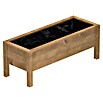 T & J Hochbeet Jens (72 x 192 x 72 cm, Holz, Braun) | BAUHAUS