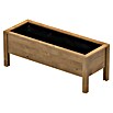 T & J Hochbeet Jens (72 x 192 x 72 cm, Holz, Braun) | BAUHAUS