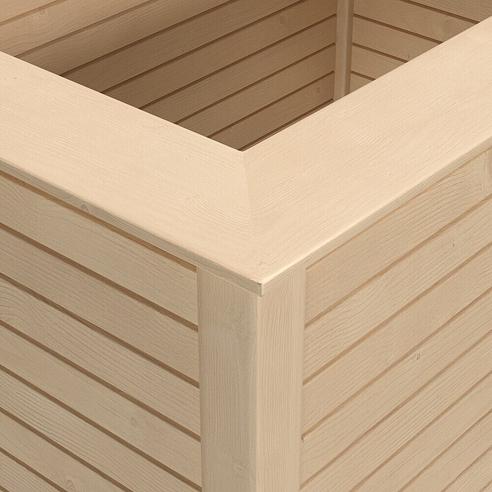 Weka Hochbeet 669 (91 x 131 x 81 cm, Holz, Natur) | BAUHAUS