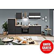 Respekta Cocina modular completa Merle (Ancho: 270 cm, Gris, Sin electrodomésticos) | BAUHAUS