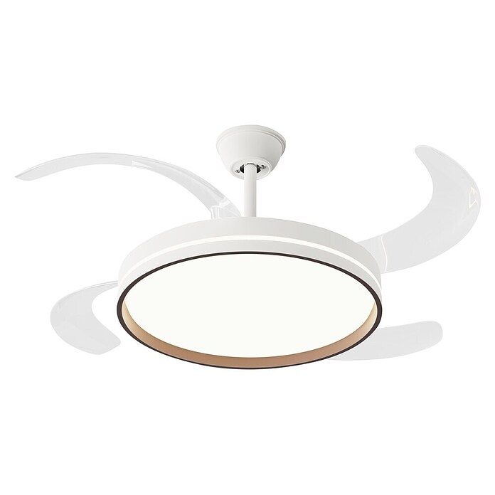 Purline Ventilador de techo Ceily Brise (Blanco, 122 cm, 28 W) | BAUHAUS