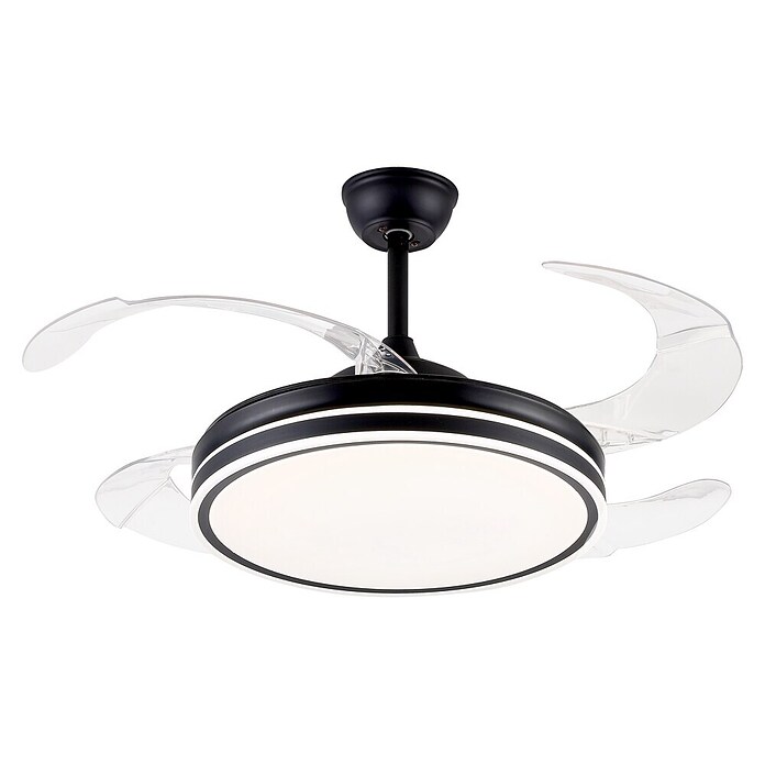 Purline Ventilador de techo Ceily Brise (Negro, 107 cm, 28 W) | BAUHAUS