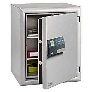 Burg-Wächter Diplomat Sicherheitsschrank MTD 760 EF P (L x B x H: 462 x 500 x 625 mm, Silber, Art Schloss: Elektronisches Zahlenschloss, VdS geprüft, ECB-S zertifiziert EN 1300, Klasse 2/B)